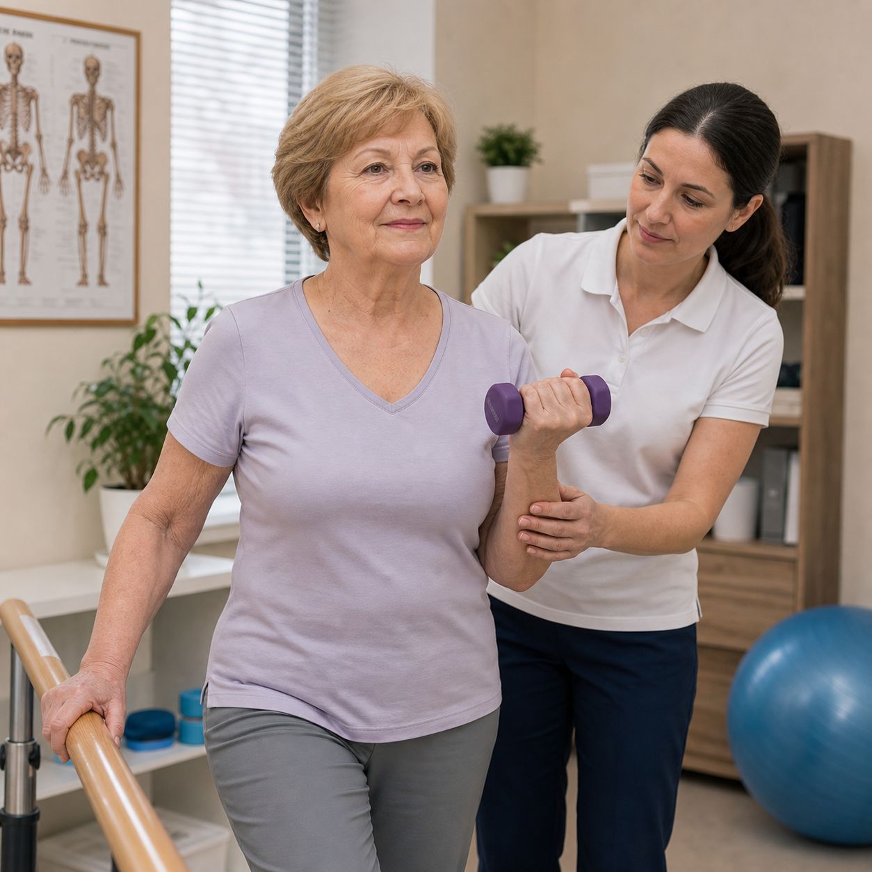 Osteoporoza kod starijih žena: Prevencija preloma i jačanje kostiju